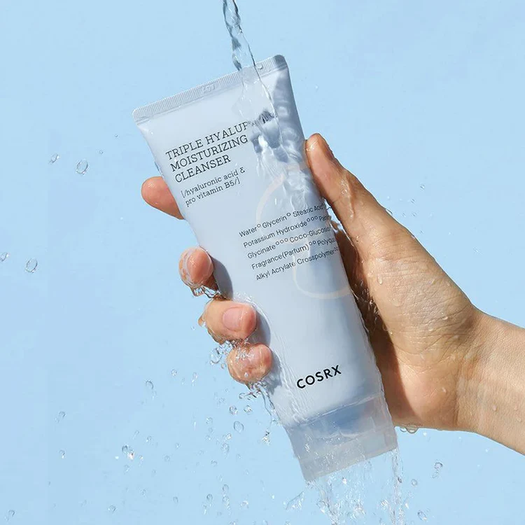 COSRX - Hydrium Triple Hyaluronic Moisturizing Cleanser - 150ml - Image 4