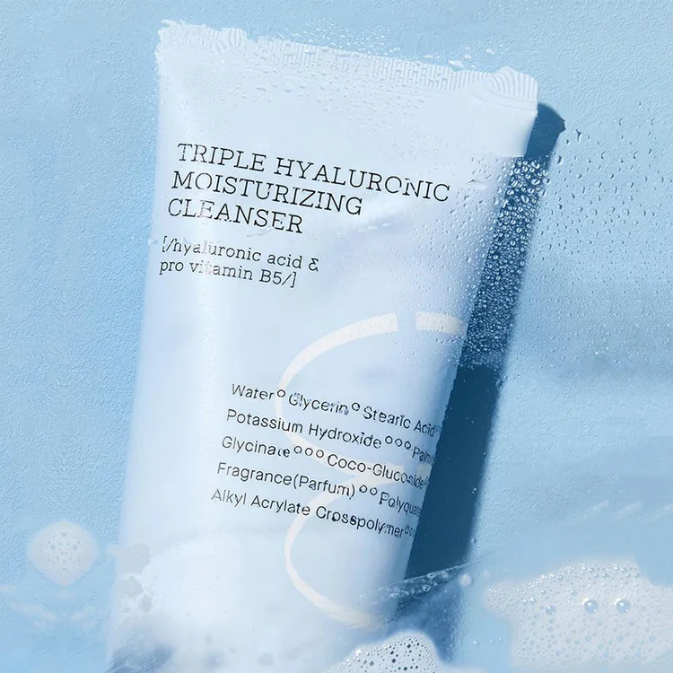 COSRX - Hydrium Triple Hyaluronic Moisturizing Cleanser - 150ml - Image 3
