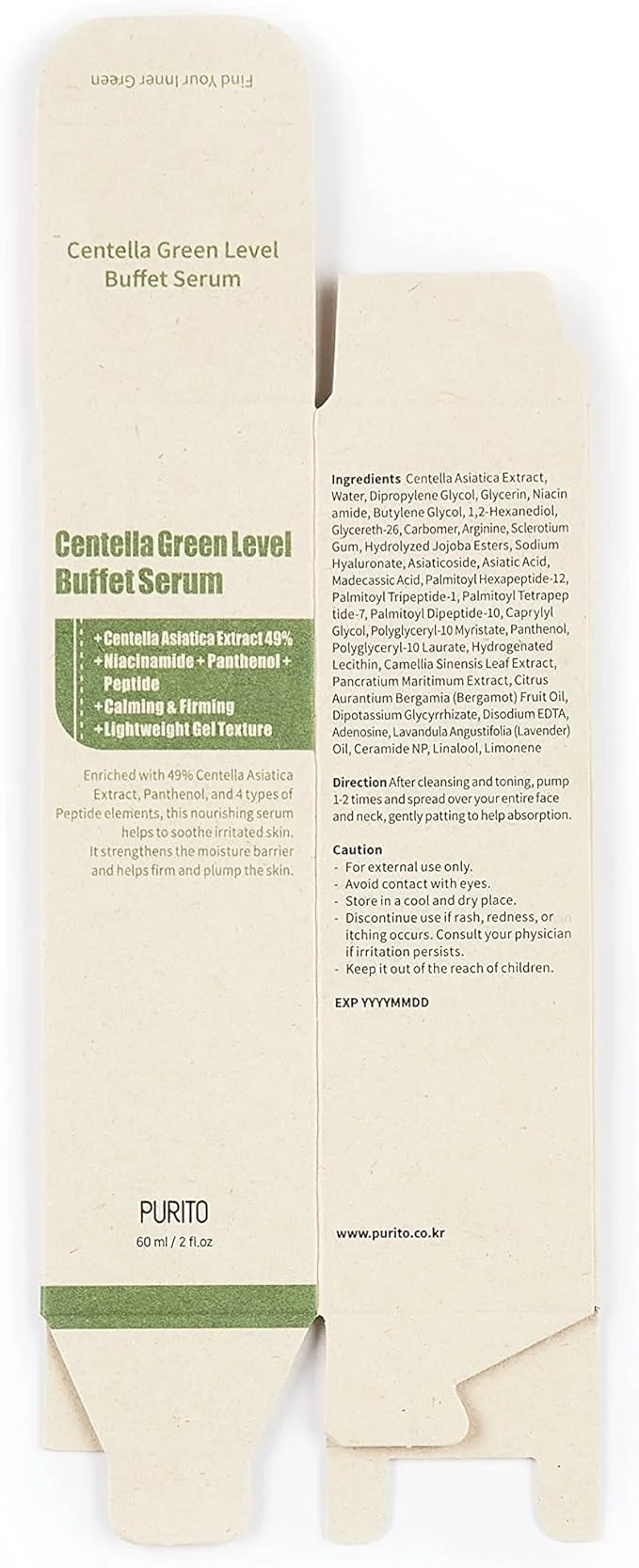 Purito SEOUL - Green Level Buffect Serum 60ml - Image 6
