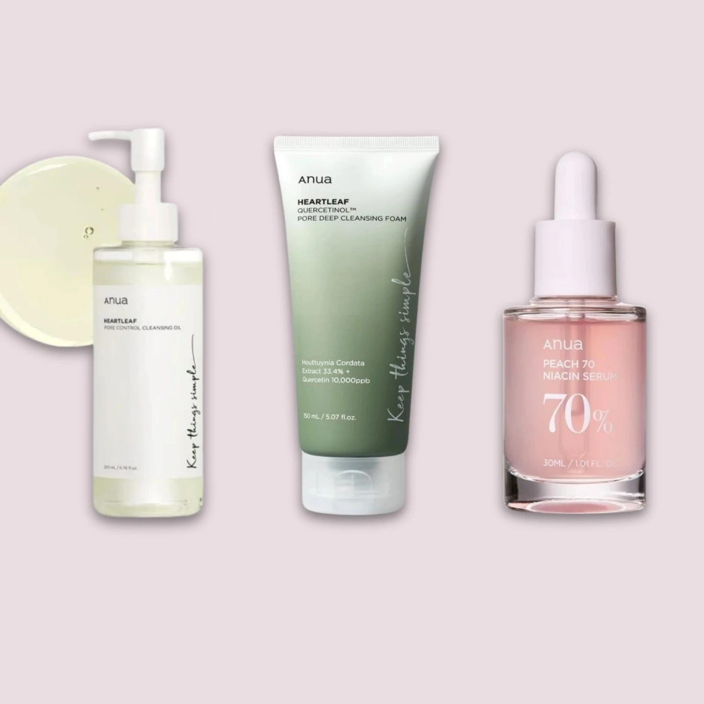 ANUA – Daily Glow Skincare Set
