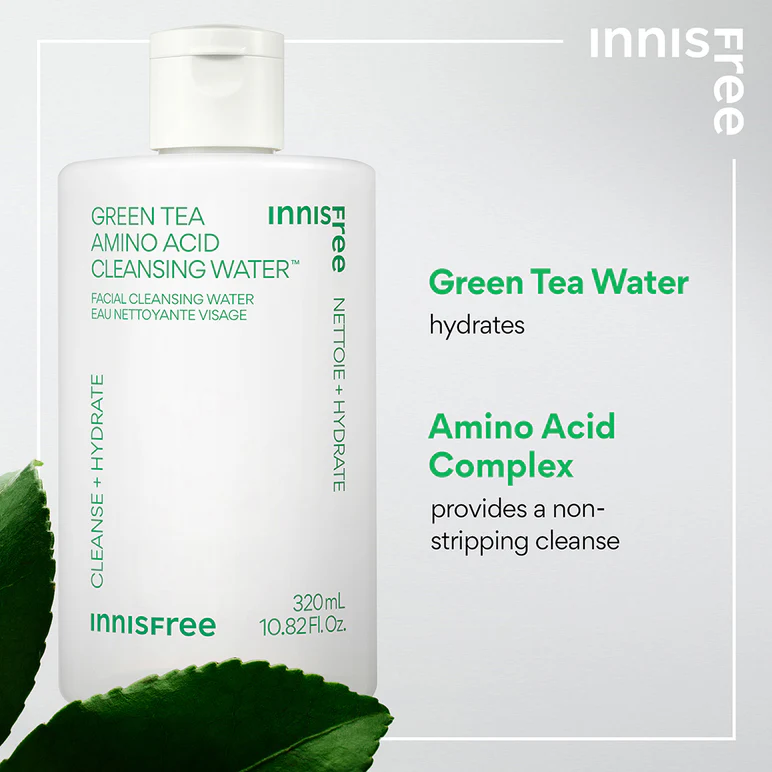 Innisfree - Green Tea Amino Acid Cleansing Water - Image 5