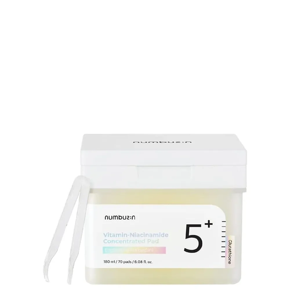 numbuzin - No.5 Vitamin-Niacinamide Concentrated Toner Pad