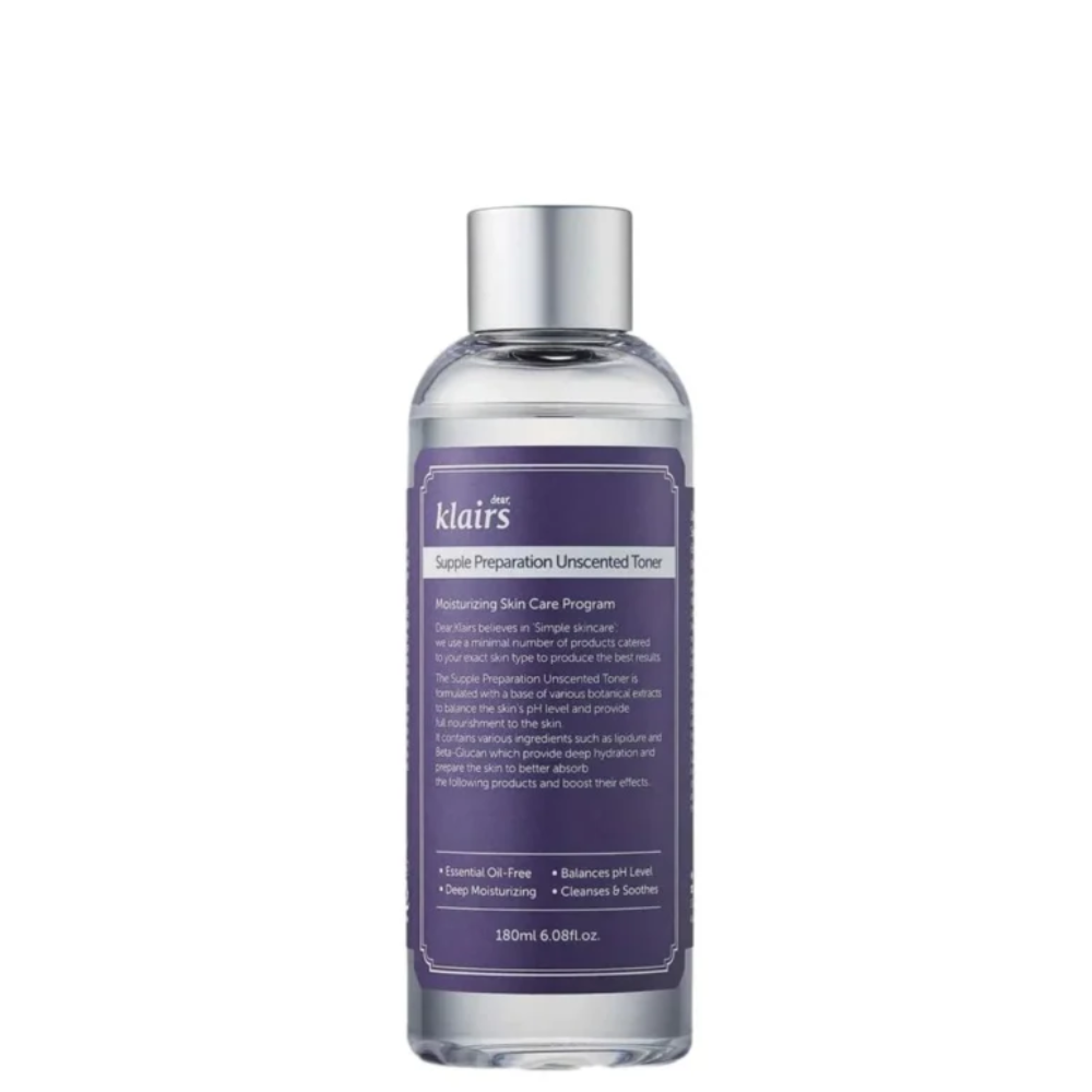 Dear, Klairs - Supple preparation Unscented Facial Toner - 180 ml