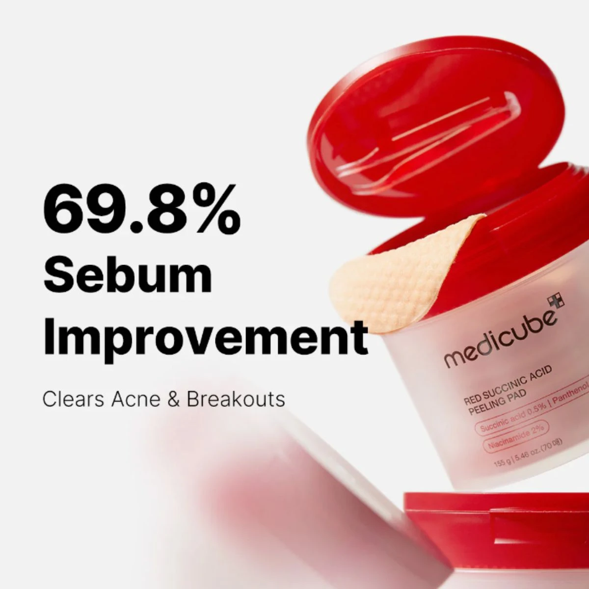Medicube - Red Succinic Acid Peeling Pad - Image 5