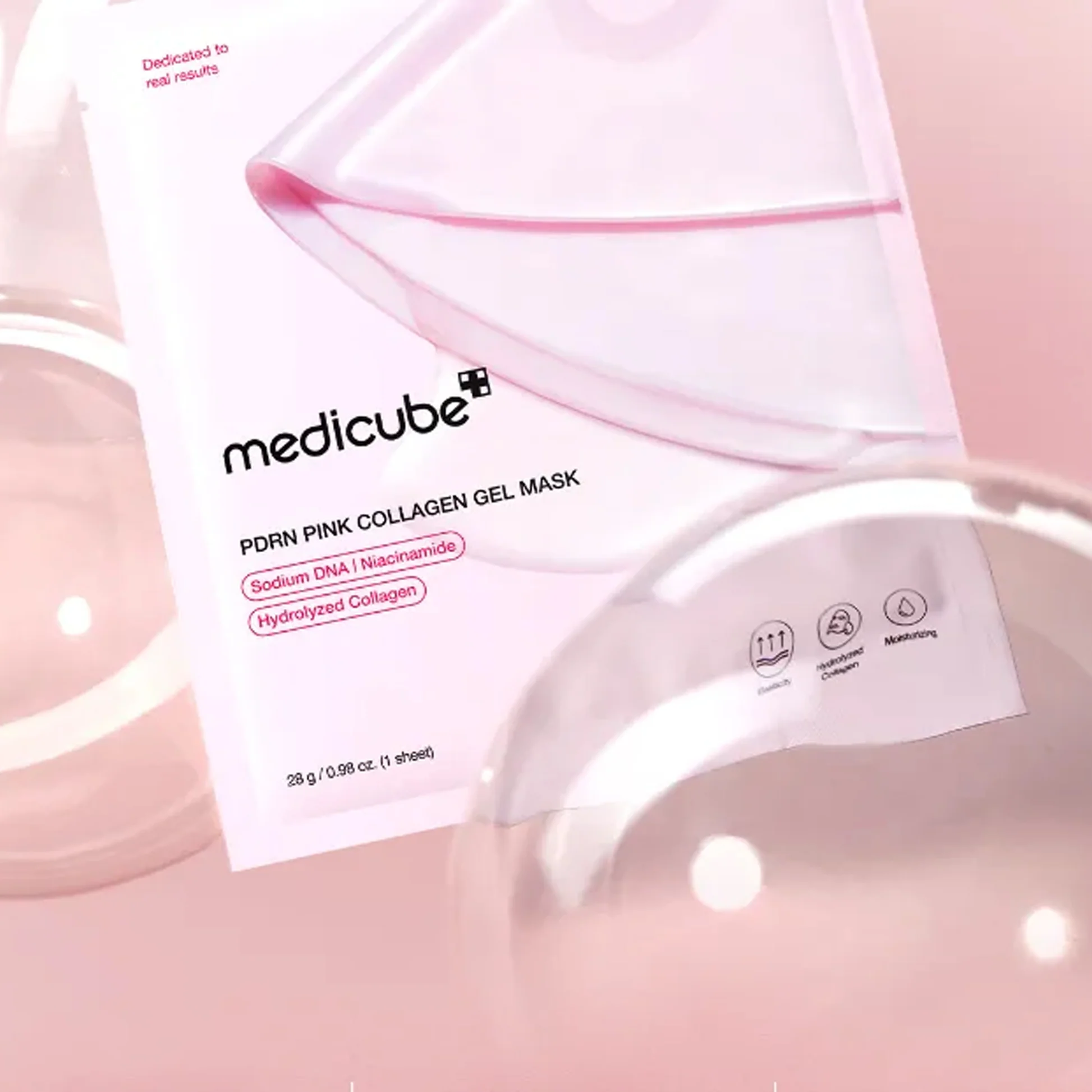 Medicube - PDRN Pink Collagen Gel Mask - Image 2