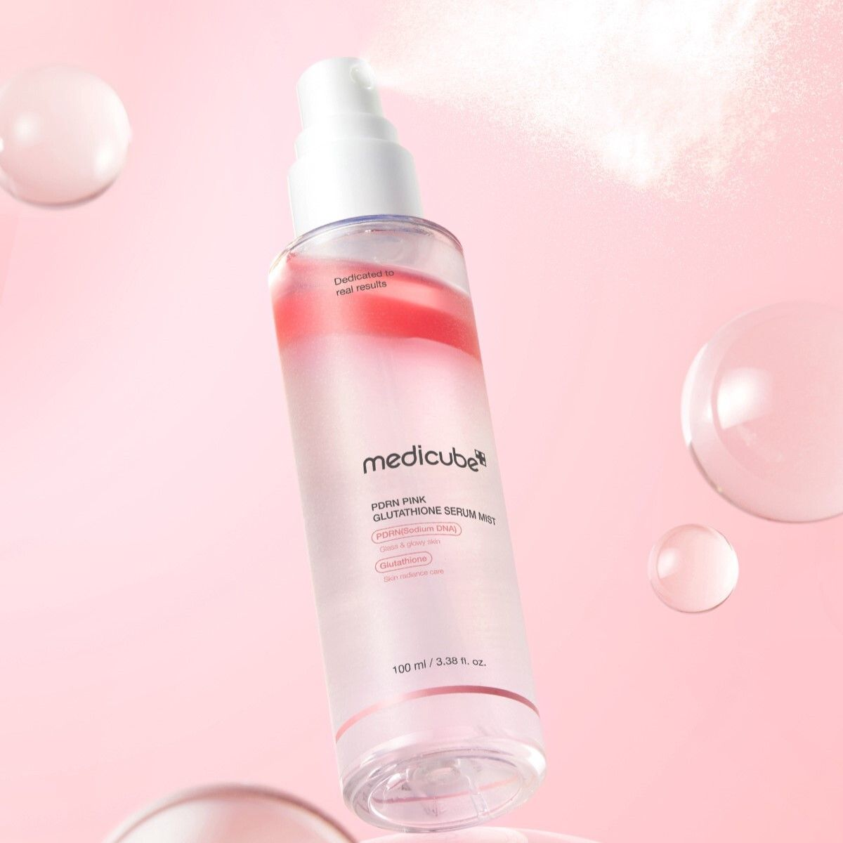 medicube - PDRN Pink Glutathione Serum Mist - Image 3