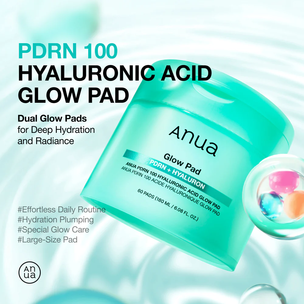 Anua - PDRN 100 Hyaluronic Acid Glow Pad - Image 4
