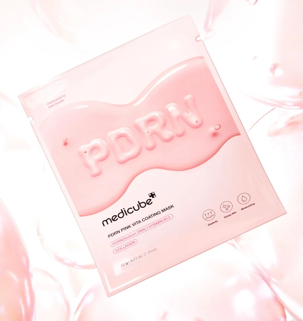 medicube - PDRN Pink Vita Coating Mask - Image 2