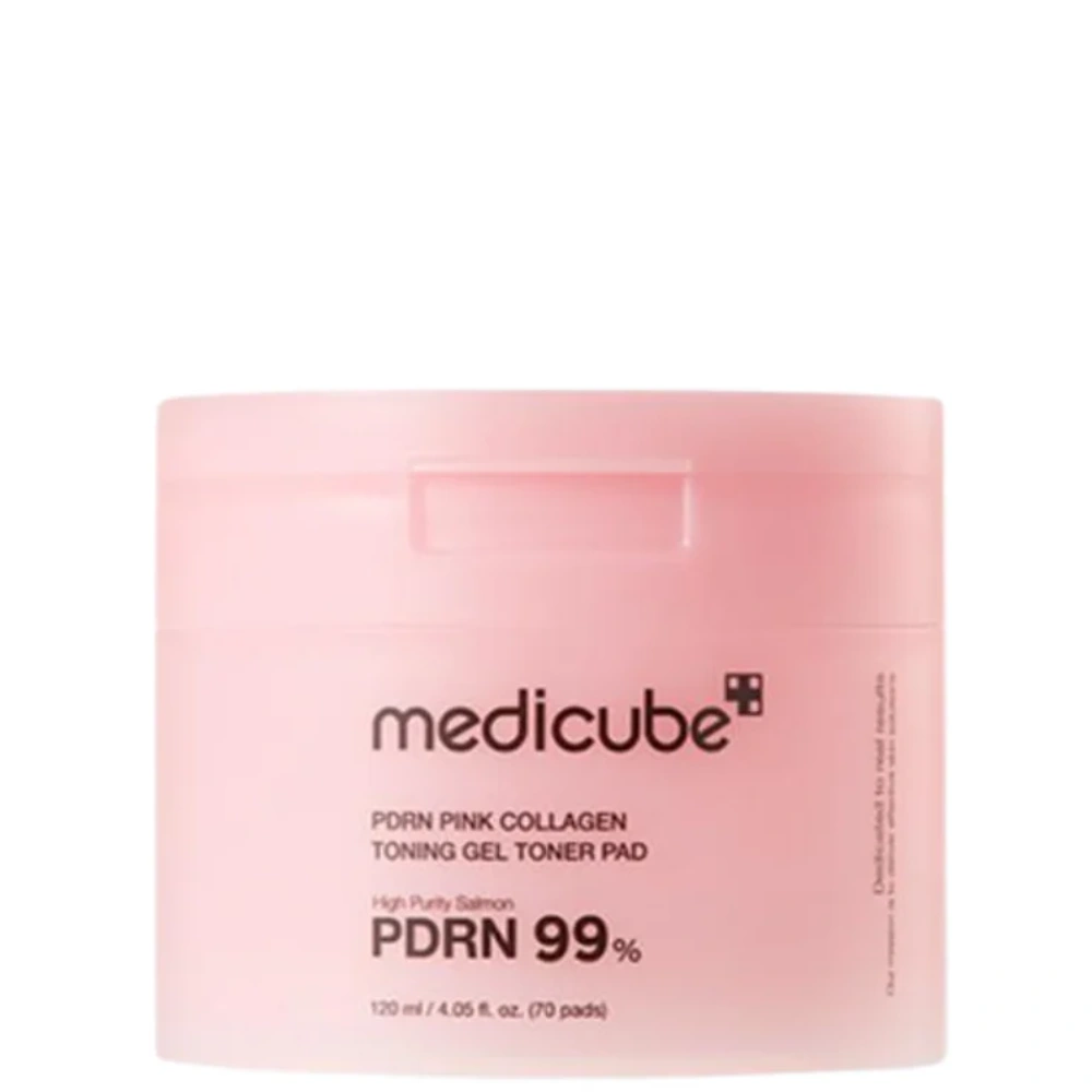 medicube - PDRN Pink Collagen Toning Gel Toner Pad