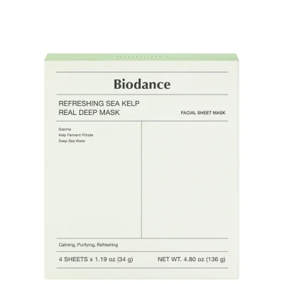 Biodance - Refreshing Sea Kelp Real Deep Mask Set
