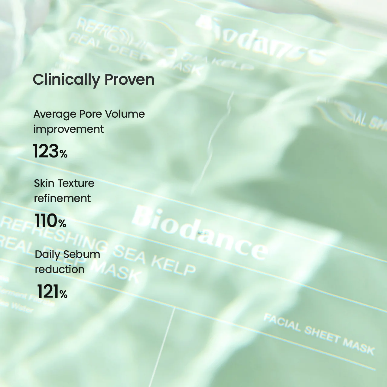 Biodance - Refreshing Sea Kelp Real Deep Mask Set - Image 5