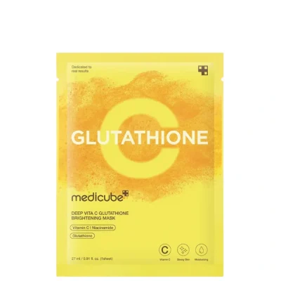 medicube - Deep Vita C Glutathione Brightening Mask