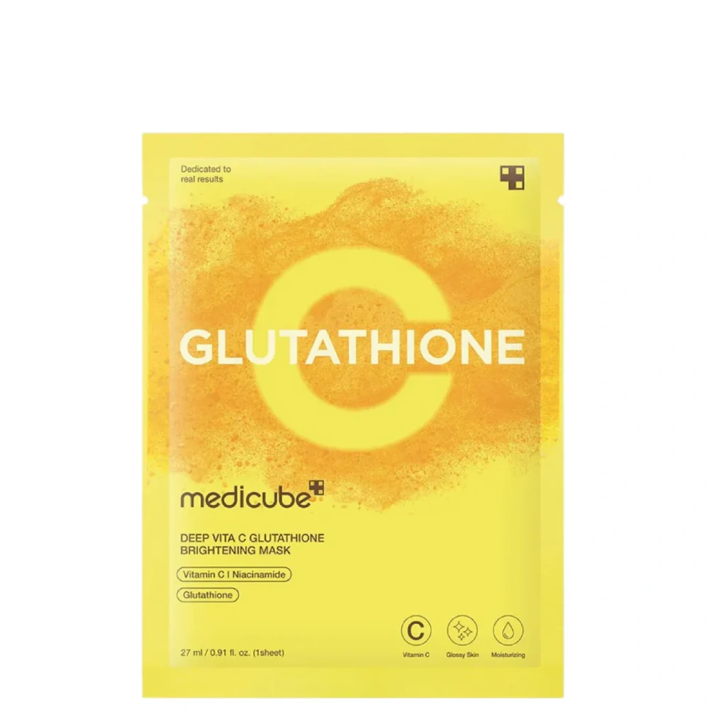 medicube - Deep Vita C Glutathione Brightening Mask