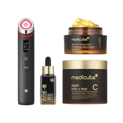 Medicube Age-R Booster + Deep Vita C Set