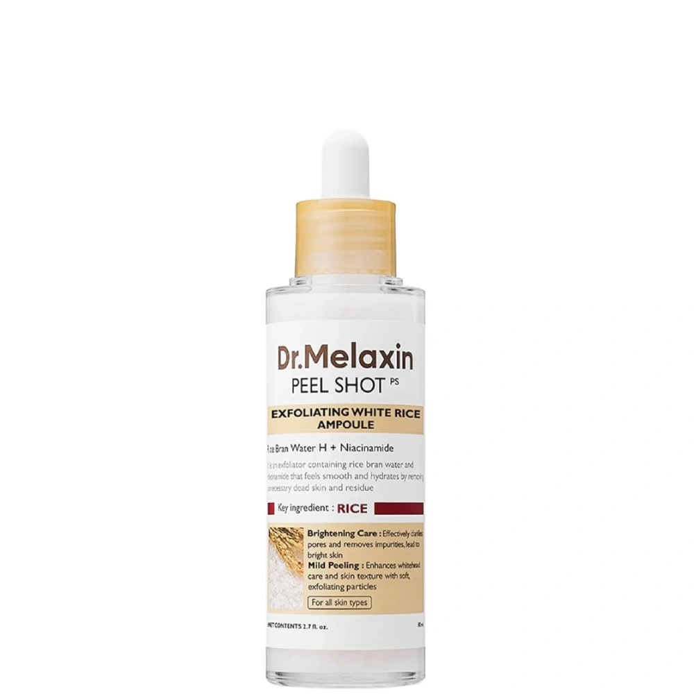 Dr.Melaxin - Peel Shot Exfoliating White Rice Ampoule