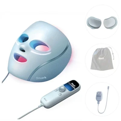 Shark™ CryoGlow™ Under-Eye Cooling + LED Anti-Aging Red Light & Skin Clearing Mask