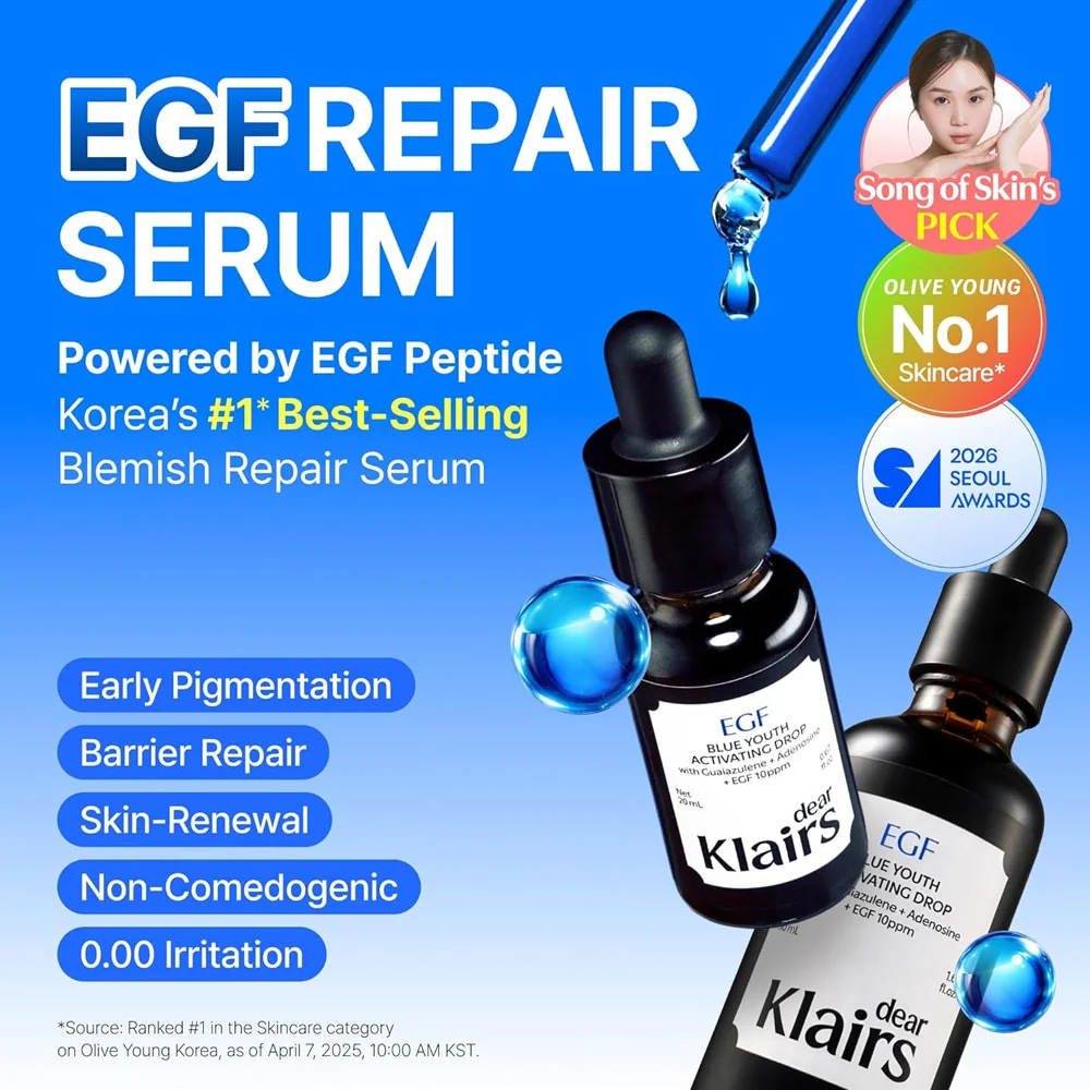 Dear, Klairs - EGF Blue Youth Activating Drop - Image 5