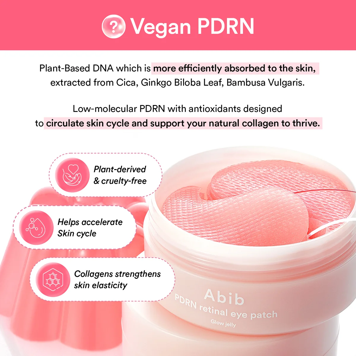 Abib - PDRN Retinal Eye Patch Glow Jelly - Image 5