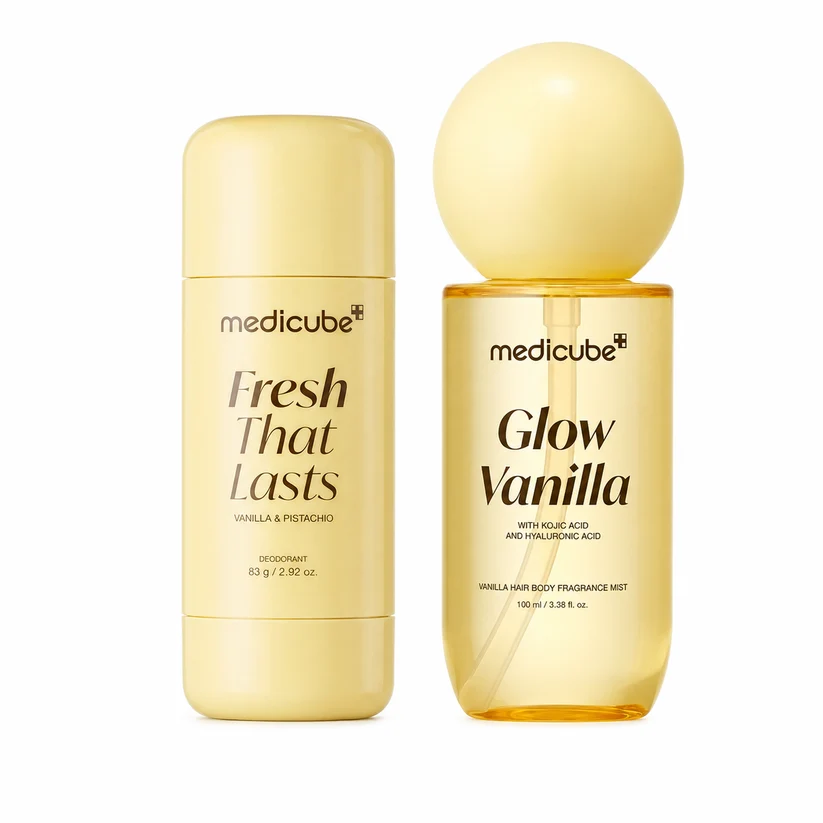 Medicube - Vanilla Deodrant and Body Mist Duo