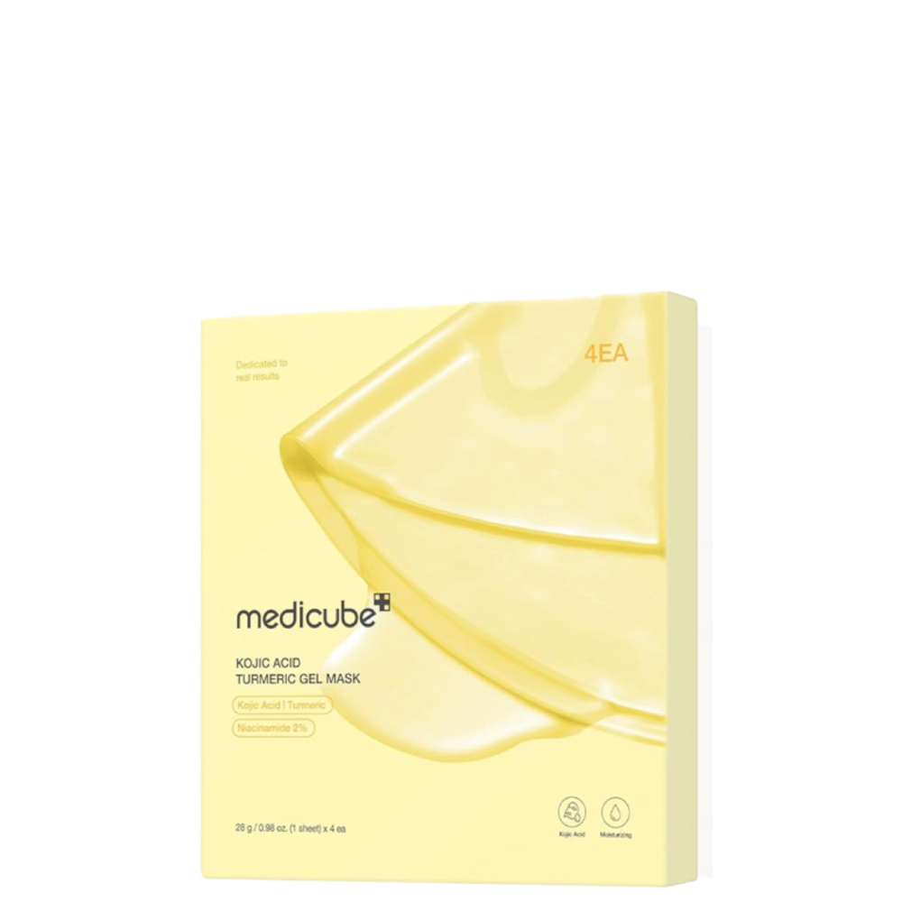 medicube - Kojic Acid Turmeric Brightening Gel Mask Set